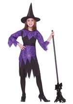 Girls Spider Witch Costume