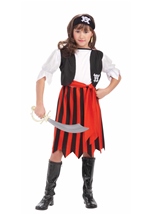 Girls Classic Pirate Lass Costume