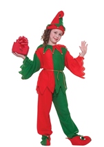 Kids Santas Helper Elf  Unisex Christmas Costume