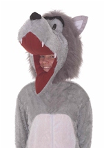 Adult Deluxe Storybook Wolf Mascot Costume 