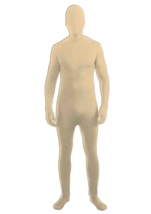 Beige Men Bodysuit 