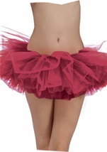 Women Tutu Burgundy