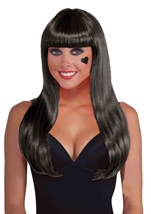 Black Long Woman Wig