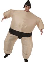 Sumo Wrestler Men Inflatable Funny Costume