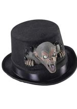 Top Hat With Monkey - Men Twisted Ring Master 
