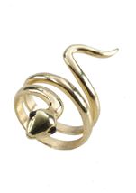 Gold Snake Ring