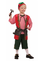 Toy Maker Elf Boys Christmas Costume