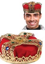 Red And Gold Jeweled Crown