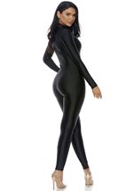 Adult Black Bodysuit Woman Creative Costume