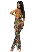 Adult Fiji Mesh Pool Women  Pants Hibiscus Sunrise 