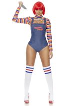 Adult Wanna Play Doll Killer Women Costume