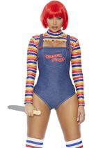 Adult Wanna Play Doll Killer Women Costume