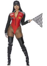 Adult Racer Plus Size Women Costume