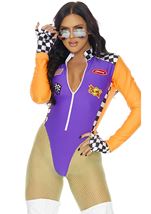 Adult Winners Circle Racer Woman Costume