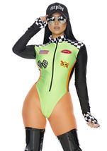 Adult Fast Life Racer Woman Costume