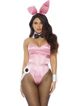 Adult Cover Girl Bunny Club Woman Costume