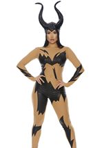 Adult Evil Mistress Movie Villain Women Costume