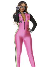 Adult Zoom Racer Speed Woman Costume
