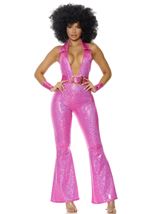 Foxy Lady Disco Woman Costume