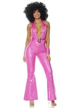 Adult Disco Lady Plus Size Women Costume