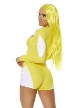 Adult Yellow Power Move Hero Women Costume