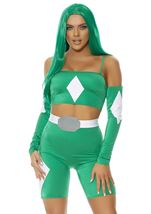 Adult Take the Green Power Women Costume