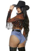 Adult Round Em Up Cowgirl Plus Size Women Costume