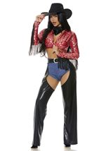 Adult Saddle Up Cowgirl Woman Costume