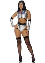 Moon Astronaut Plus Size Women Costume