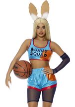 Adult Shoot Your Shot Bunny Squad Woman Costume