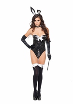 Voila Flashy Rabbit Sequin Bodysuit Costume