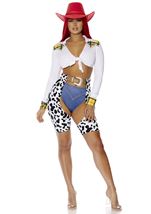 Adult Giddy Up Movie Character Woman Costume