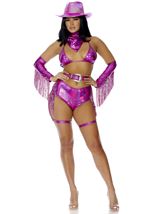 Adult Lion Star Cowgirl Women Costume