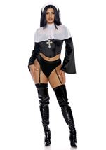Adult Best Behavior Nun Women Costume