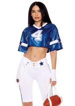 Adult Star MVP Football Player Women Costume
