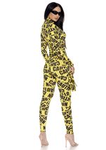 Adult Caution Tape Women Costume