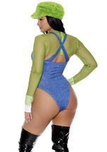 Adult Level Up Super Video Game Character Women Costume