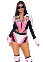 Adult Moto Mami Motocross Racer Women Costume