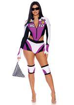 Adult Motocross Racer Women Costume