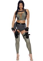 Adult Time To Raid Game Character Women Costume