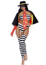Adult Burger Bandit Women Costume