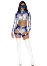 Adult Galaxy Trip Astronaut Women Costume