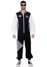 Adult Burning Rubber Racer Men Costume