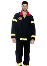 Adult Where The Fire Firefighter Men Costume