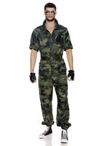 Adult Combat Ready Soldier Men Costume