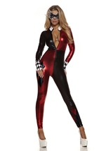 Adult Jester Comic Book Women Costume