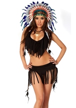 Adult Rain Dance Woman Native American Costume
