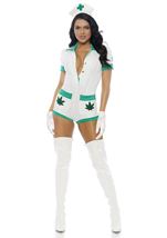 Herbal Nurse Women Costume