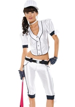 Adult Baseball Babe Sexy Women Costume