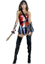Comic Wonder Heroine Woman Costume